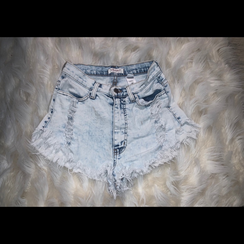 DENIM, CUT OFF, HIGH-WAISTED JEAN SHORTS 🌊